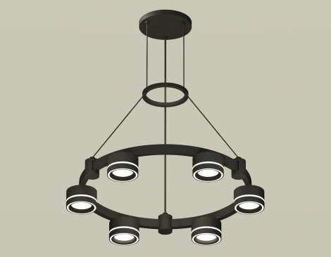 Подвесной светильник Ambrella TRADITIONAL XR92051201 (220V, на тросе, кольцо)