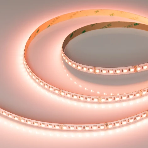 Светодиодная лента RT-H120-10mm 24V RGBW-Warm-4-in-1 (25 W/m, IP20, 4040, 5m) (Arlight, Открытый) 048746