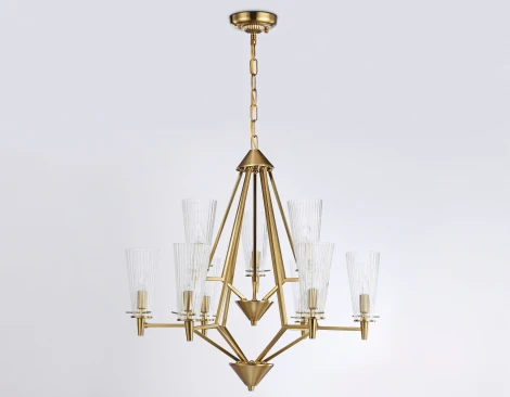 Подвесная большая люстра Ambrella TRADITIONAL TR3233 (220V, на цепи)