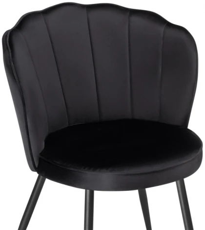 Стул Woodville на металлокаркасе Coral black 15586