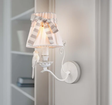 Бра Maytoni Bird ARM013-01-W (220V, птички, ленточки)