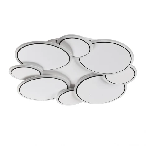 Потолочный светильник круглый светодиодный Lumion Bridge 8011/80CL белый, хром/белый металл/акрилл LED 80W 220V 3000-6000K (круглые)