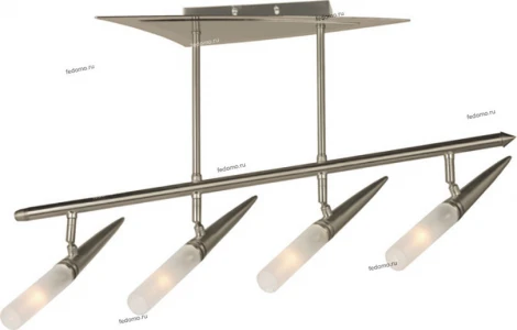 Потолочная люстра N-Light P-743 P-743/4 satin chrome+chrome