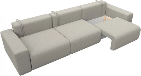 Диван прямой Лига-036 НПБ Классик Лонг Лига Диванов (Рогожка) арт.124725