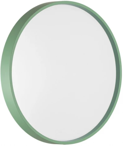 Настенно-потолочный светильник светодиодный Sonex Mavic 7743/CL COLOR SN пластик/белый/зеленый LED 30Вт 4000К D330 (220V, круглые, IP43)