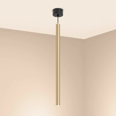 Подвесной светильник LED SP-PIPE-HANG-L600-R30-9W Warm3000 (GD, 24 deg, 230V) (Arlight, IP20 Металл) 038644