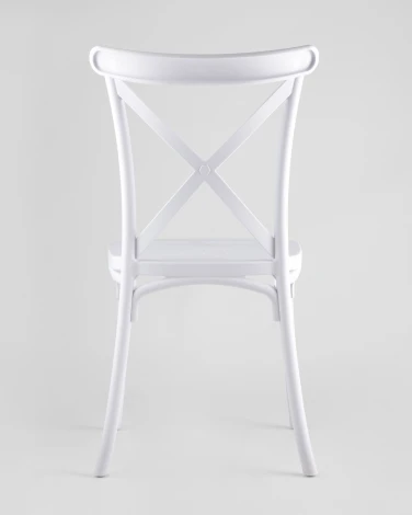 Стул Stool Group Кроссбэк пластиковый белый УТ000001848