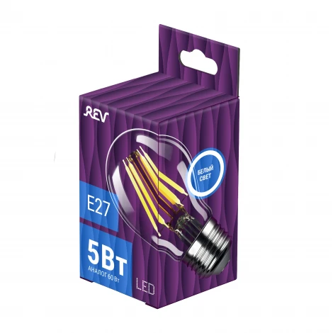 Лампочка светодиодная филаментная REV 32481 2