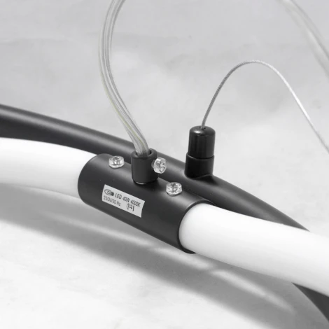 Подвесная люстра Lussole Loft River LSP-8391 (LED, 220V, на тросе, кольцо, IP21)