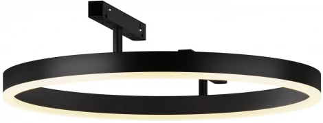 Трековый светильник магнитный однофазный 24W 48V Maytoni Rim TR227-2-24W3K-B (LED, кольцо)