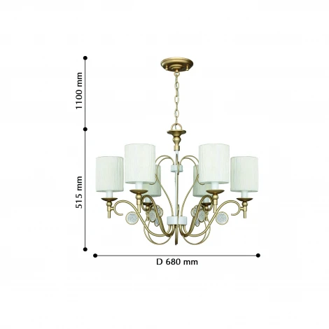 Подвесная люстра Favourite Lietta 2493-6P