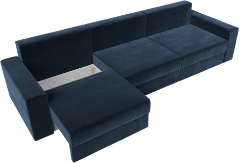 Диван прямой Майами Long Лига Диванов (Велюр) арт.126756