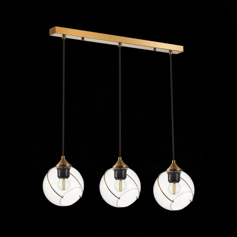 Подвесной светильник Evoluce Satturo SLE103103-03 (220V, на проводе, шарики)