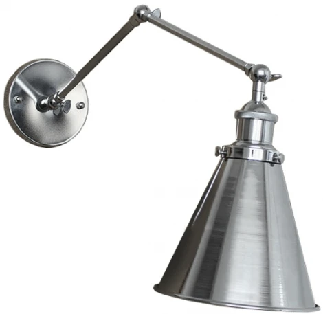 Бра 20Th C Library Single Sconce Silver Ii ImperiumLoft 44,231 (84947-22) (220V)