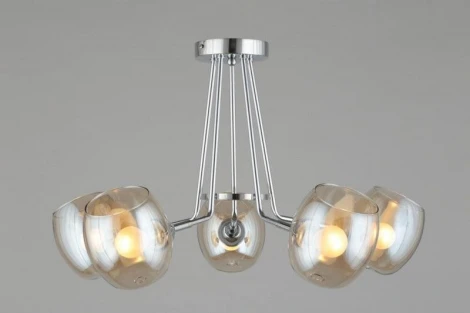 Потолочная люстра Omnilux 273 OML-27307-05 (220V, шарики)