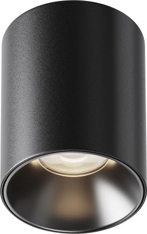 Накладной потолочный светильник Maytoni Alfa LED C064CL-8W4K-RD-B (220V, круглые)