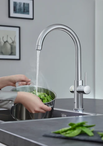 Смеситель Grohe Red II Duo 30083001 для кухонной мойки, с водонагревателем