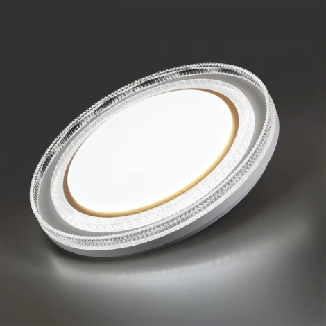 Настенно-потолочный светильник Sonex Suzy Gold 7641/EL MARON SN LED 70Вт 3000-6000K D490 IP43 пульт ДУ (220V, круглые)