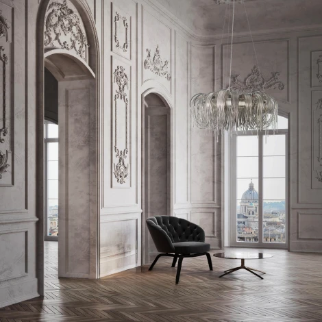 Подвесная люстра Loft It Volver 10404/800 SN (220V, на тросе)