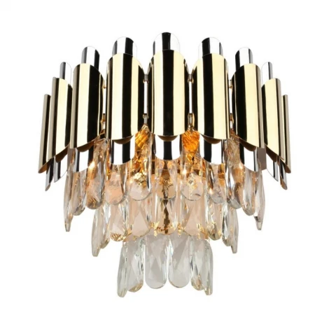 Настенный светильник Omnilux 814 OML-81401-03 (220V, хрусталь)