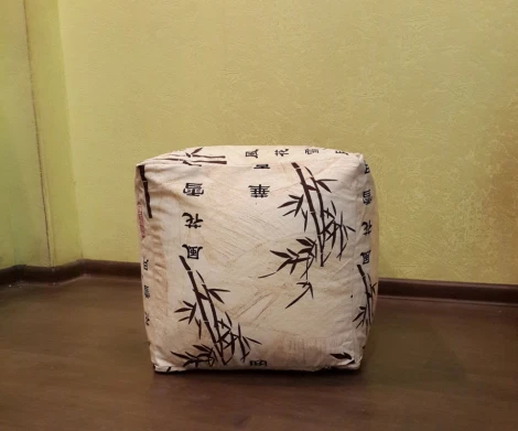 Пуфик Dreambag Куб Стебли Бамбука (Классический) 3908701