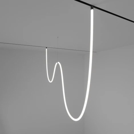 Трековый светильник с гибким неоном магнитный 100W 4200K Full light N05 Elektrostandard Slim Magnetic 85028/01 (LED, 48V)