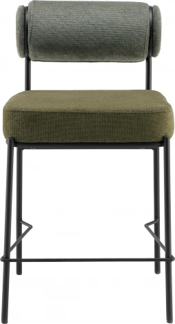 Стул полубарный Stool Group Ponpoun тёмно-серый бордо арт.УТ000040470