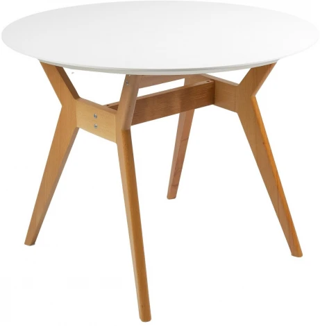 Стол R-Home Нарвик круглый д.960 Белый