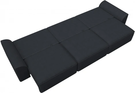 Диван прямой Лига-048 НПБ Лонг Лига Диванов (Замша) арт.128259