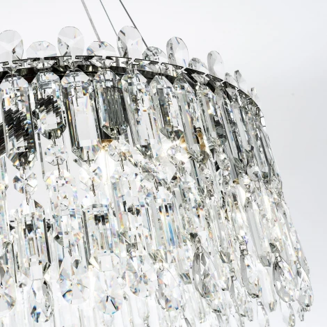 Подвесная люстра хрустальная Modelux MODELUX ML.837.14 CR