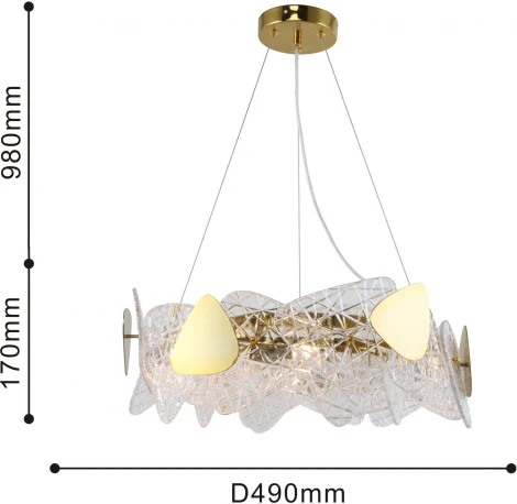 Подвесной светильник F-Promo Krakle 4249-6P (220V, круглые)