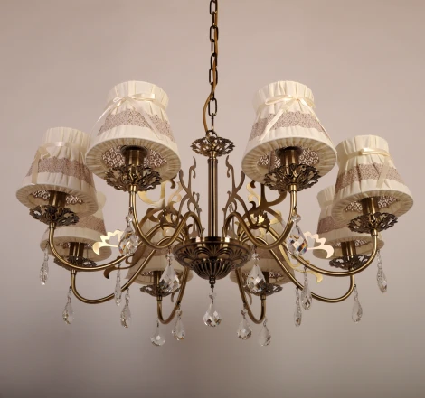 Подвесная люстра Abrasax Emma L.5401-8BR (220V, на цепи)