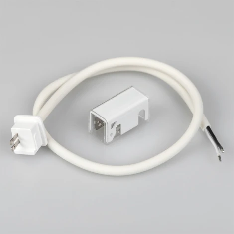 Коннектор питания ARL-MOONLIGHT-1712-CON-POWER-HR-WH (Пластик) 028051 Arlight