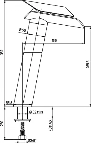 Смеситель Paini Morgana 73CR579VRKM для кухонной мойки