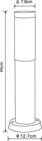 Наземный фонарь Globo BOSTON 3158 (220V, IP44)