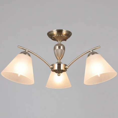 Потолочная люстра на штанге ILLUMICO IL0900-3CSQ-26 AB ELITE