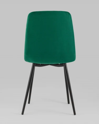 Стул Stool Group Oliver велюр тёмно-зелёный УТ000025389