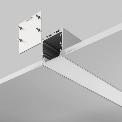 Алюминиевый профиль скрытого монтажа 71x35 Maytoni Led Strip ALM-7135-S-2M