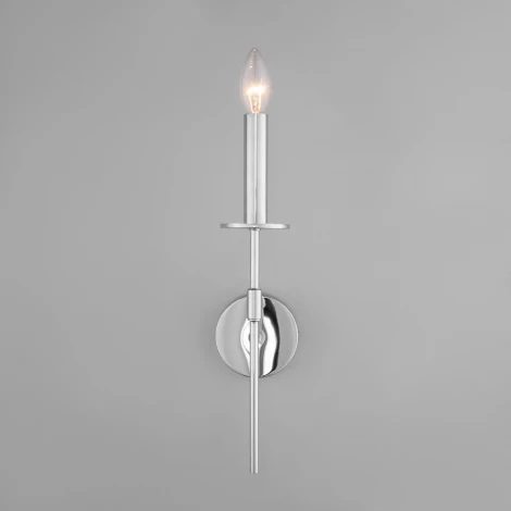 Бра Eurosvet Anders 60142/1 хром (220V, свеча)