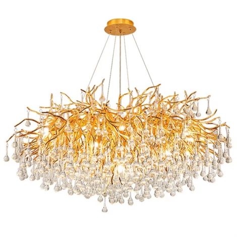 Подвесная люстра LED Droplet Chandelier oval L120 ImperiumLoft 40,2695 (213698-22)