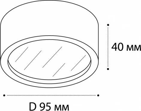 Точечный светильник светодиодный Italline M04-525-95 white 4000K (220V, круглые)