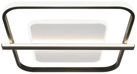 Потолочный светильник светодиодный с пультом ЭРА Franco CLL-1-107-RC BK