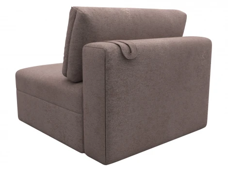 Модуль диван Лига-060 НПБ (ЛДСП,Брус,Фанера,Велюр/Бежевый) Лига Диванов 129532