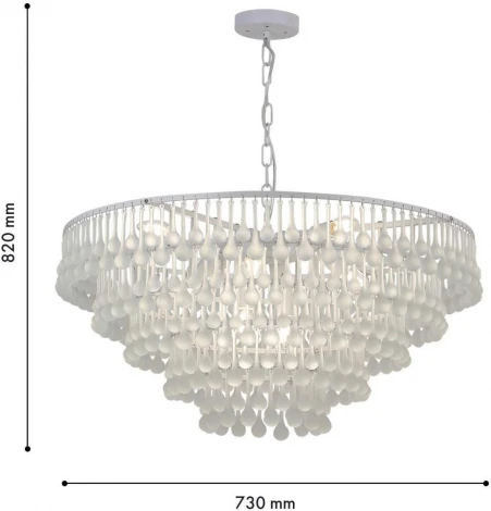 Подвесная люстра Favourite Boonden 4604-10P (220V, на цепи)