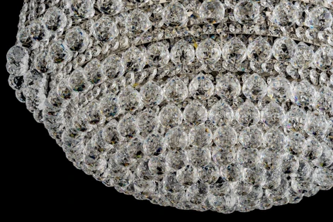 Потолочная люстра на штанге Arti Lampadari Empoli E 1.2.60.100 N (220V, хрусталь, круглые)