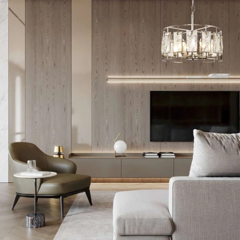 Подвесная люстра Lumien Hall Barumini LH3046/6P-NK