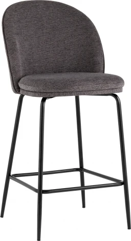 Стул полубарный Stool Group Echo темно-серый
