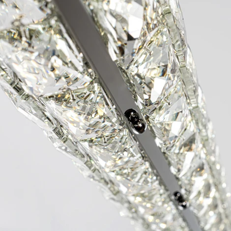 Подвесной светильник светодиодный хрустальный Modelux ML.340.1200 CR