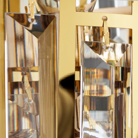 Бра Arte Lamp Mintaka A1005AP-2GO (220V, хрусталь)