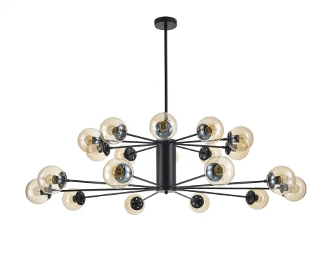 Потолочная люстра Arti Lampadari Filetto E 1.1.20 B (220V, молекулы)